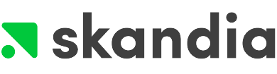 Logotipo aseguradora Skandia